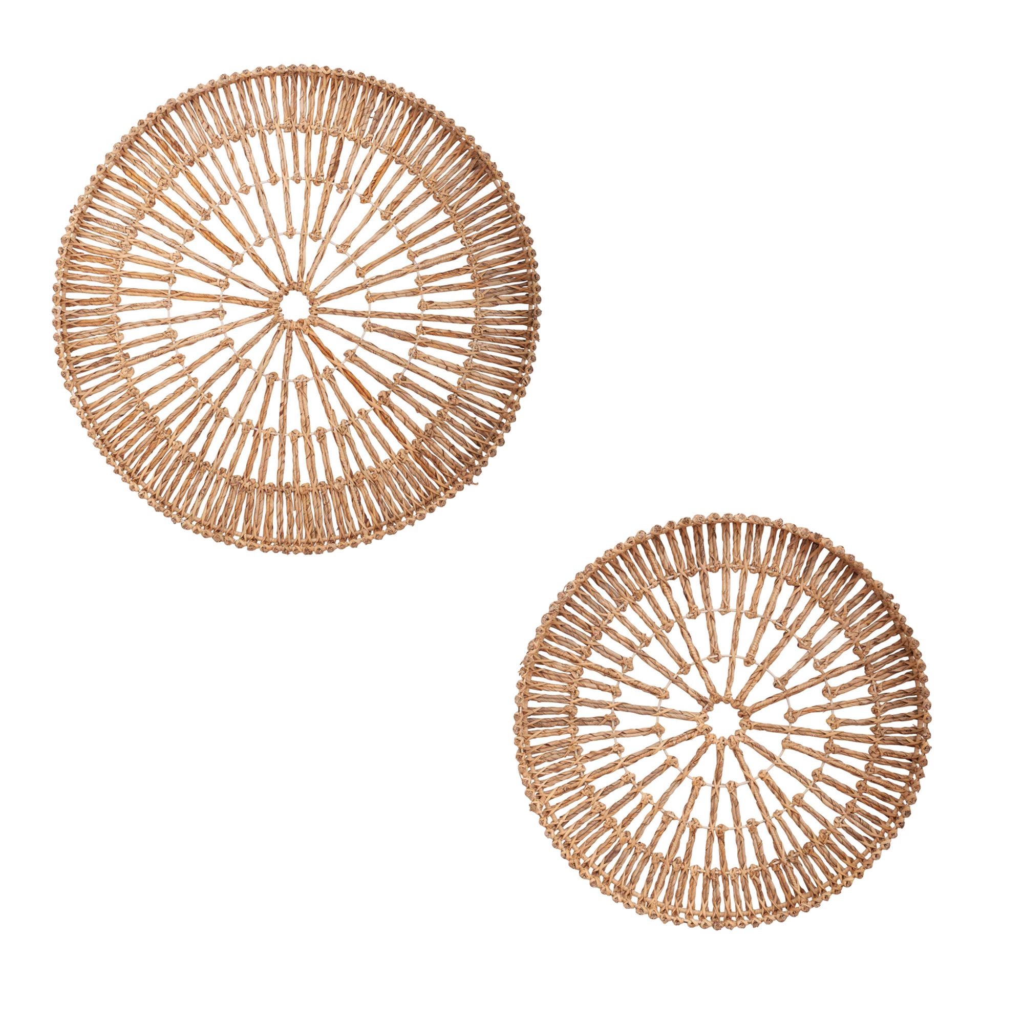 Kera Round Wall Decor, Set of 2