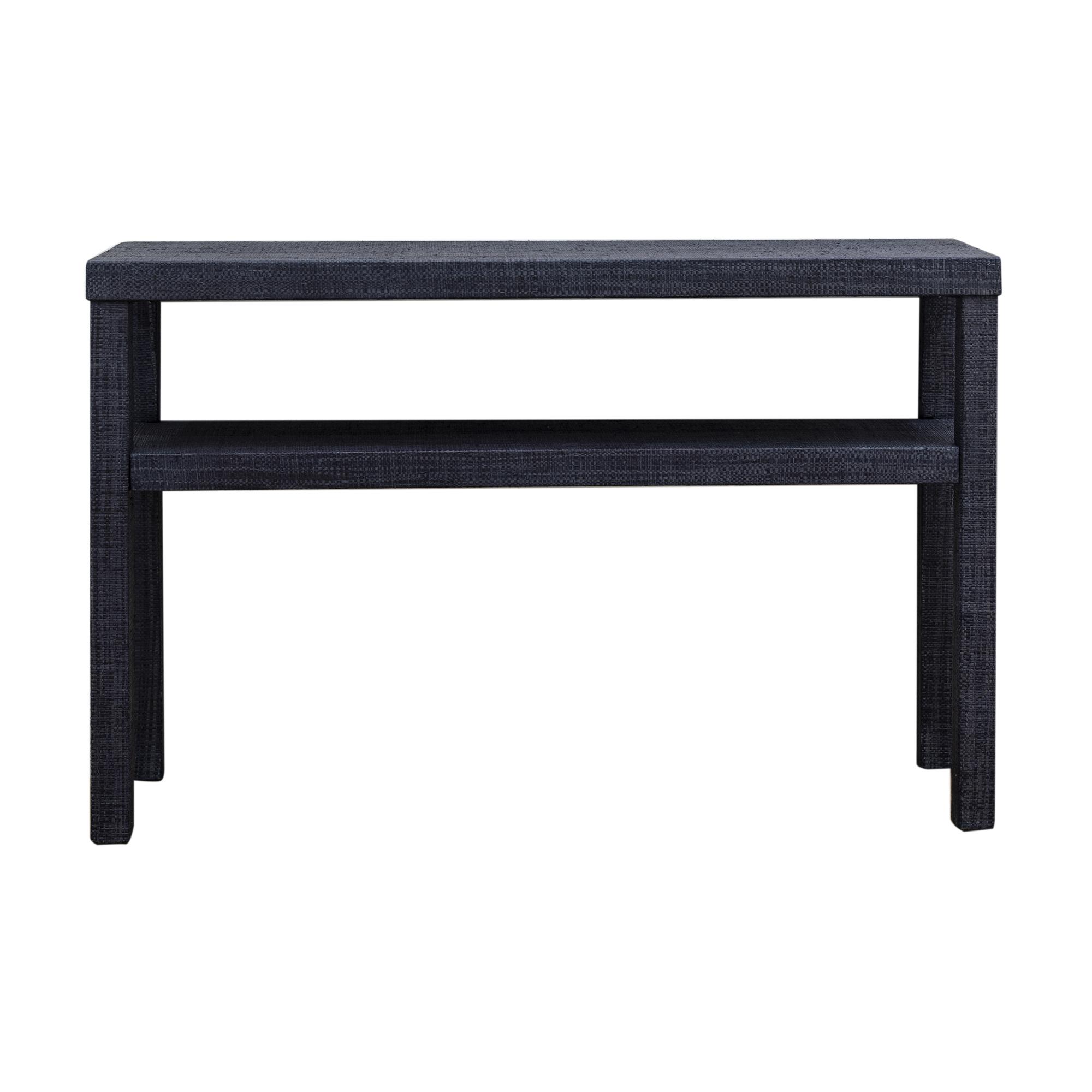 Road by Egypt Sherrod Gia Raffia Console Table - Thumbnail 5