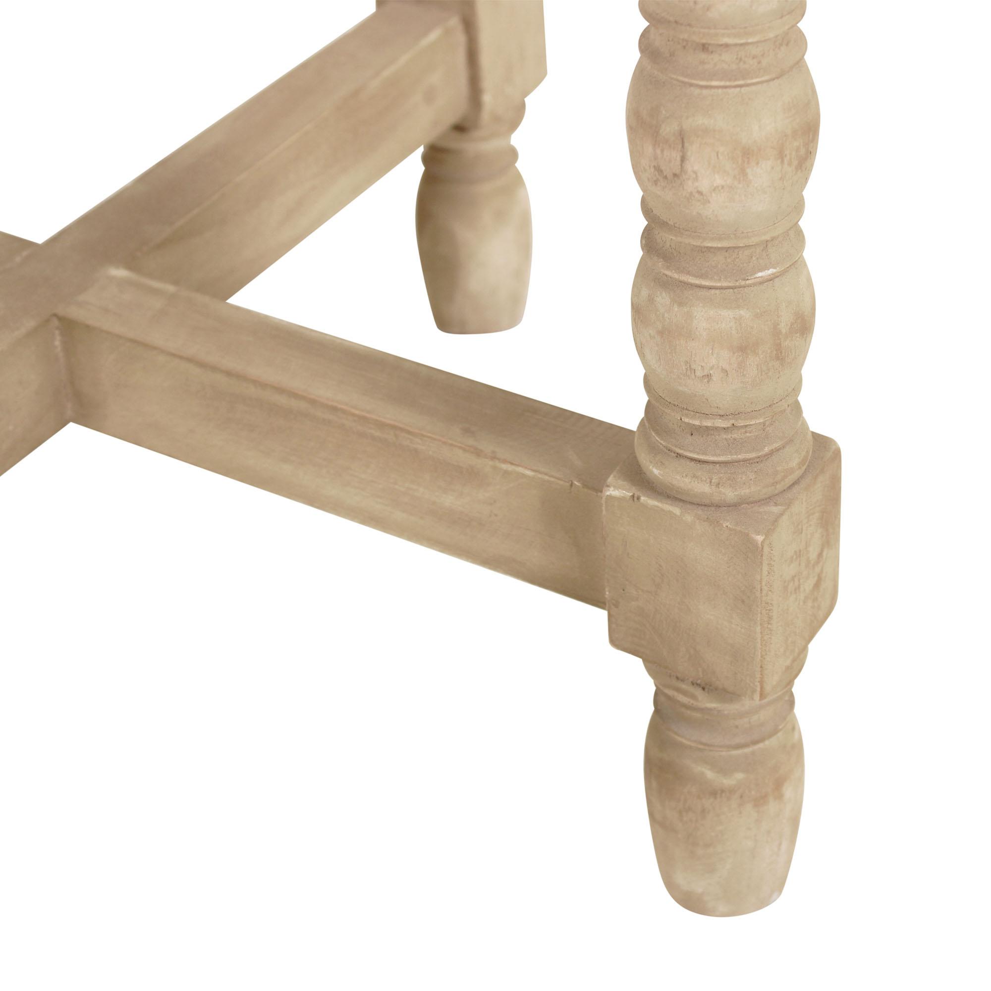 sale【ART】渓汀(掛軸) Adair Bobbin Leg Side Table, Light Natural