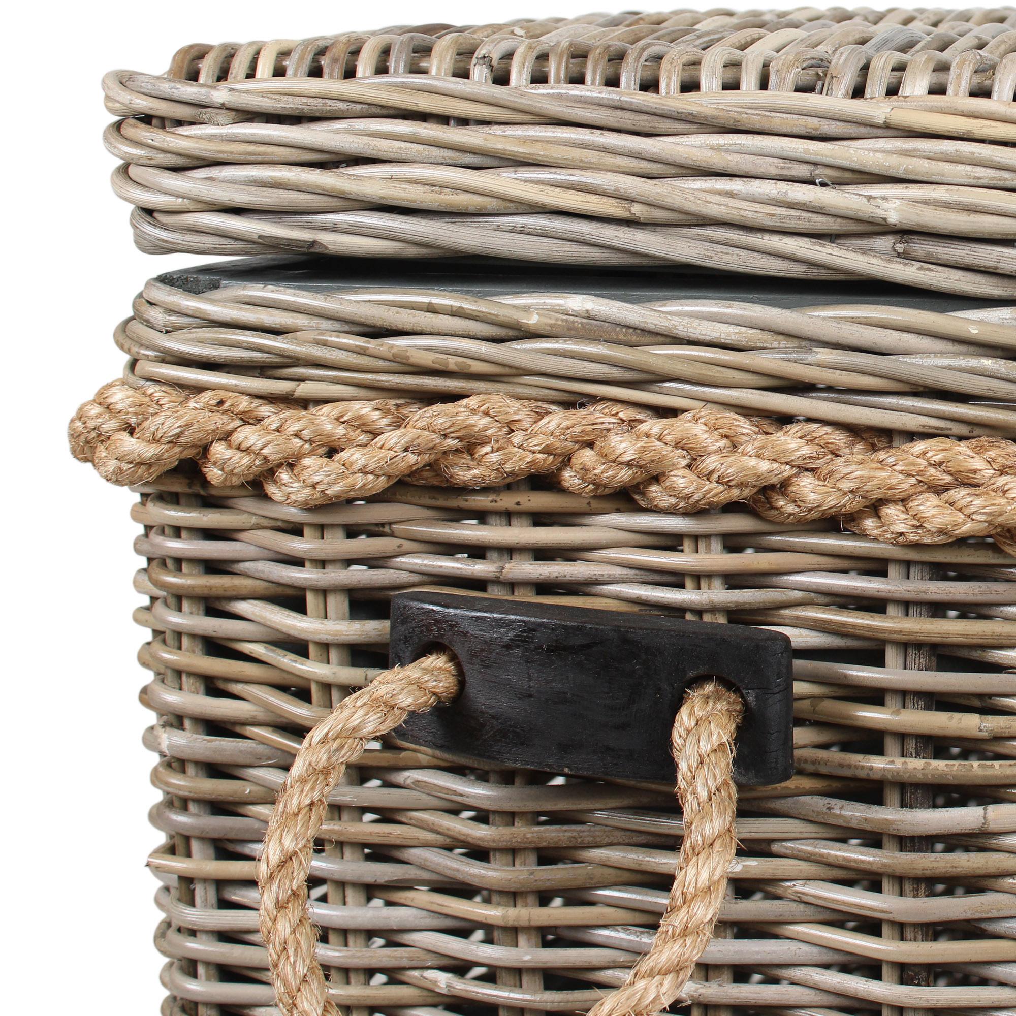Sabrina Basket Console With Storage